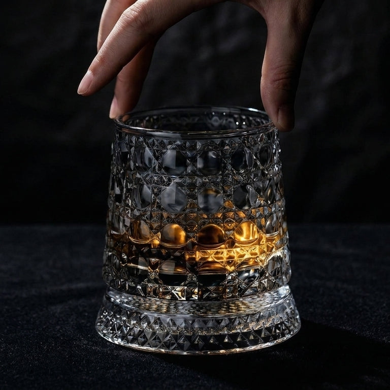 Neat® Rotating Whiskey Glass