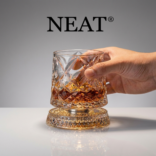 Neat® Rotating Whiskey Glass